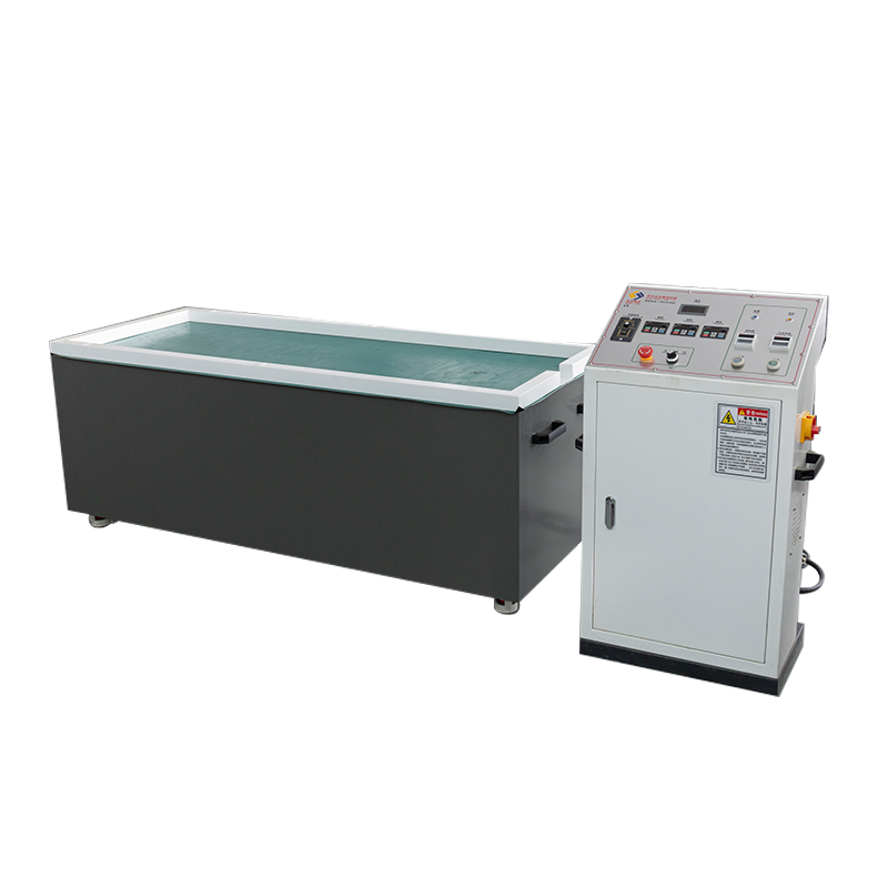 SY1200 Mașină de lustruit cu debavurare magnetică industrială orizontală / cu pat lung