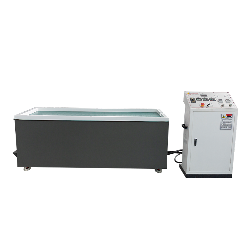 SY1200 Mașină de lustruit cu debavurare magnetică industrială orizontală / cu pat lung